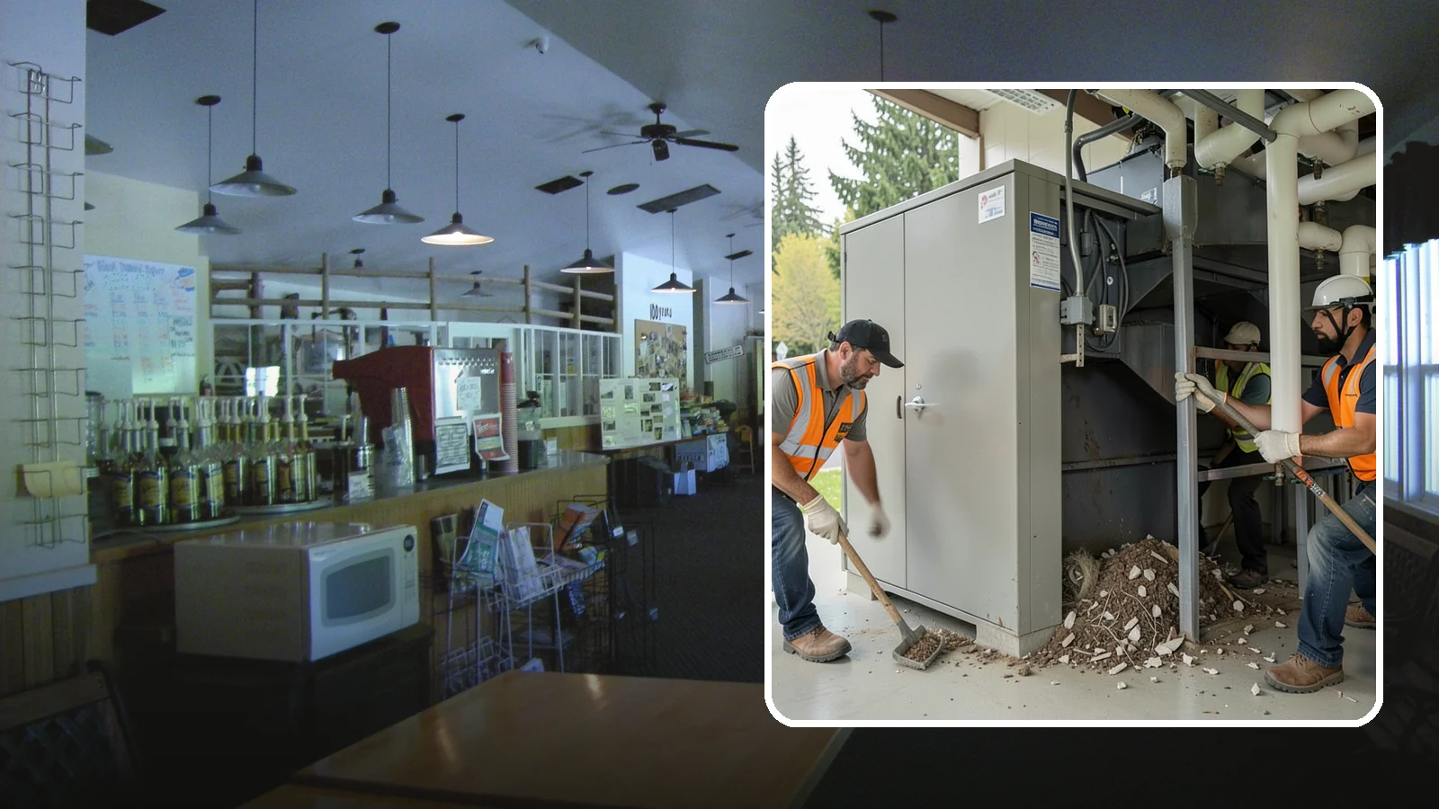 Utility Vault Cleaning in Black Diamond, King County, WA - Cleaning and debris removal from utility vaults to maintain safe access and equipment condition.