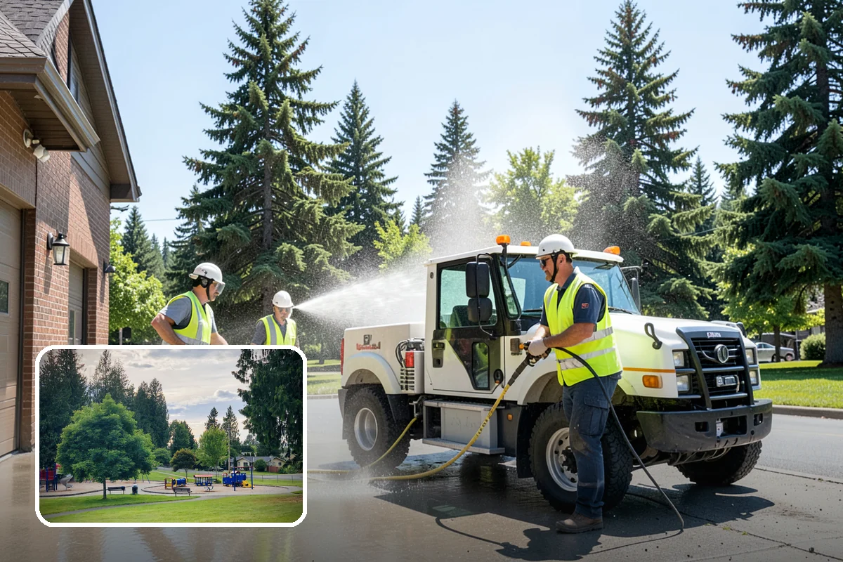 Utility Vault Cleaning in Bonney Lake, Pierce County, WA - Restores safe access to vault-housed equipment