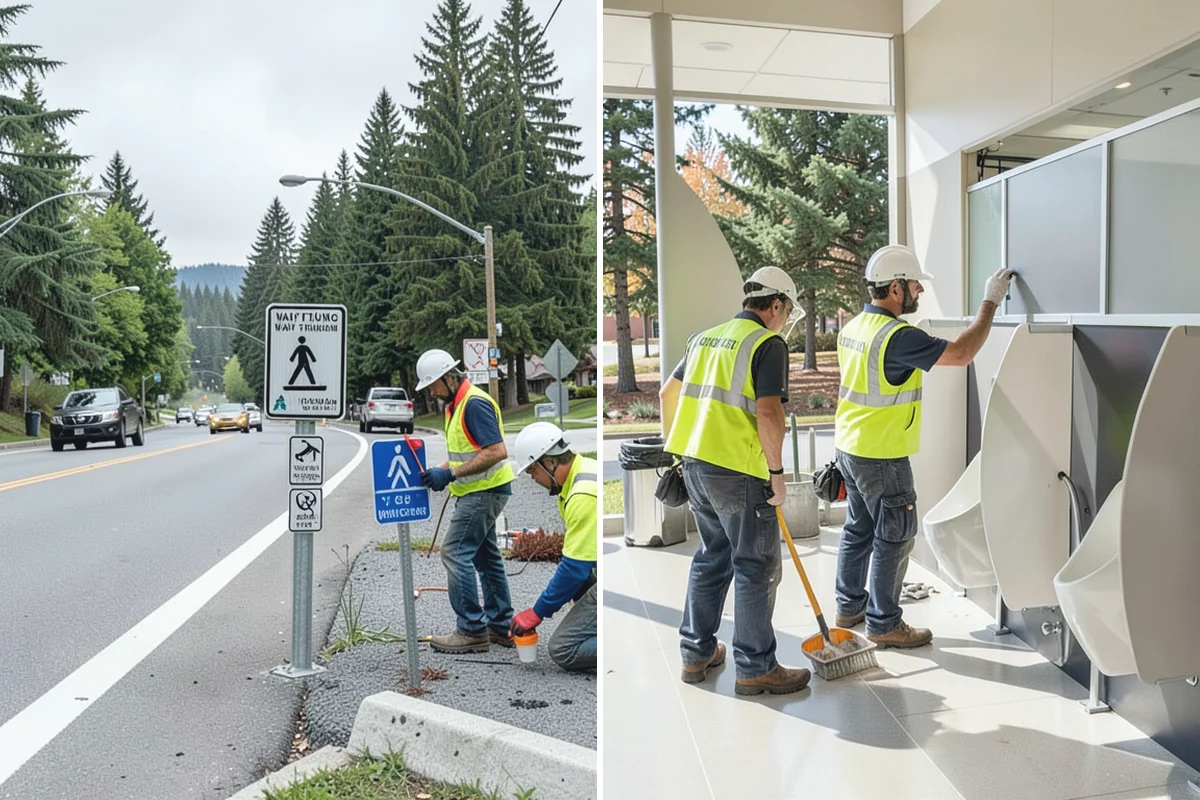 Utility Vault Cleaning in Bonney Lake, Pierce County, WA - Confirm vault locations and access procedures with the utility