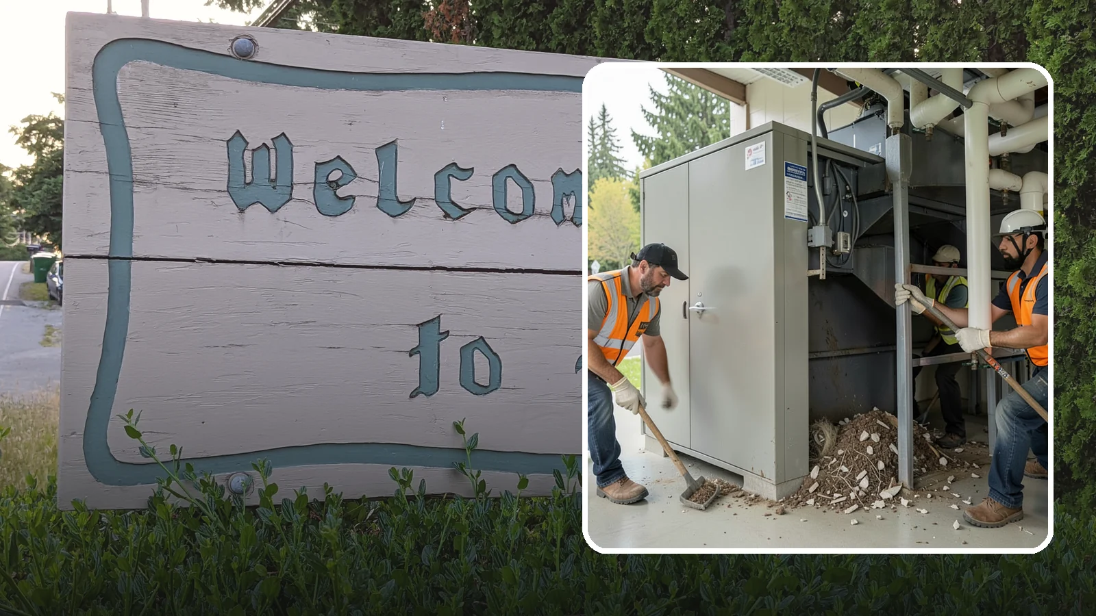 Utility Vault Cleaning in Brier, Snohomish County, WA - Cleaning and debris removal from utility vaults to maintain safe access and equipment condition.