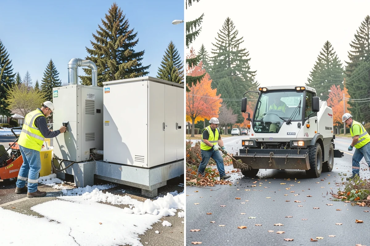 Utility Vault Cleaning in Burien, King County, WA - Confirm vault locations and access procedures with the utility