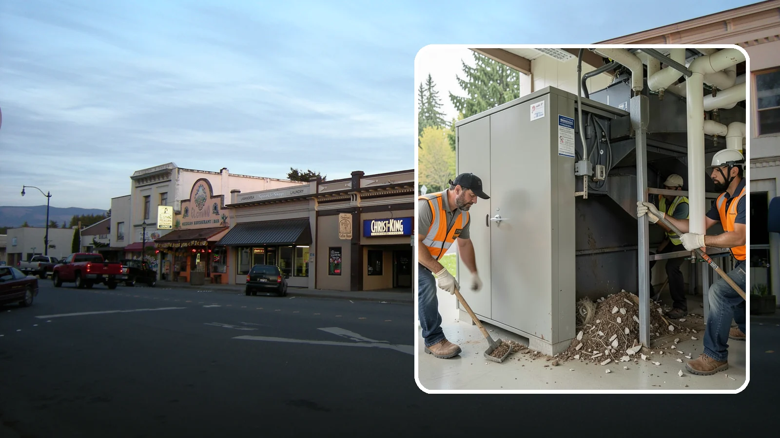 Utility Vault Cleaning in Burlington, Skagit County, WA - Cleaning and debris removal from utility vaults to maintain safe access and equipment condition.