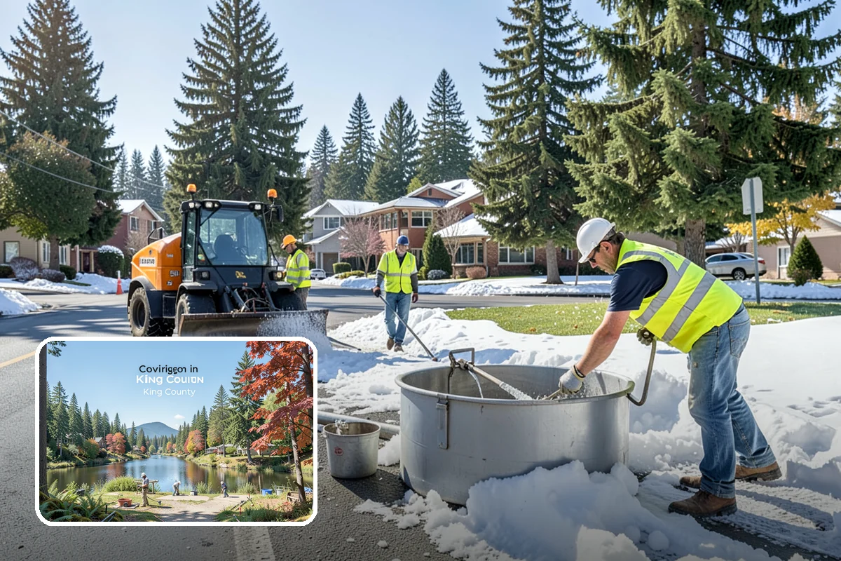 Utility Vault Cleaning in Covington, King County, WA - Restores safe access to vault-housed equipment