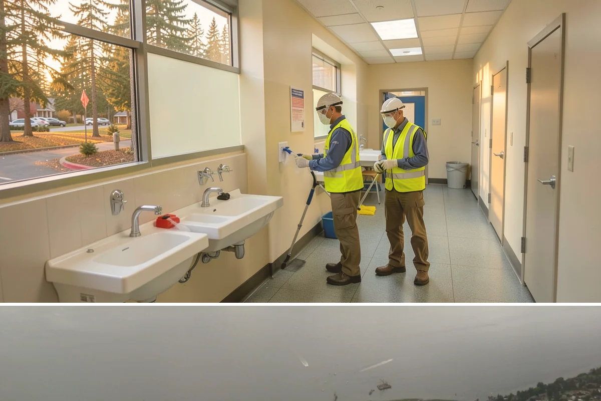 Utility Vault Cleaning in Des Moines, King County, WA - Vault cleaning proceeds year-round but is often prioritized before the wet season to manage water intrusion.