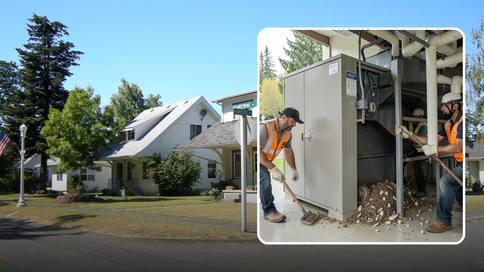 Utility Vault Cleaning in DuPont, Pierce County, WA - Cleaning and debris removal from utility vaults to maintain safe access and equipment condition.