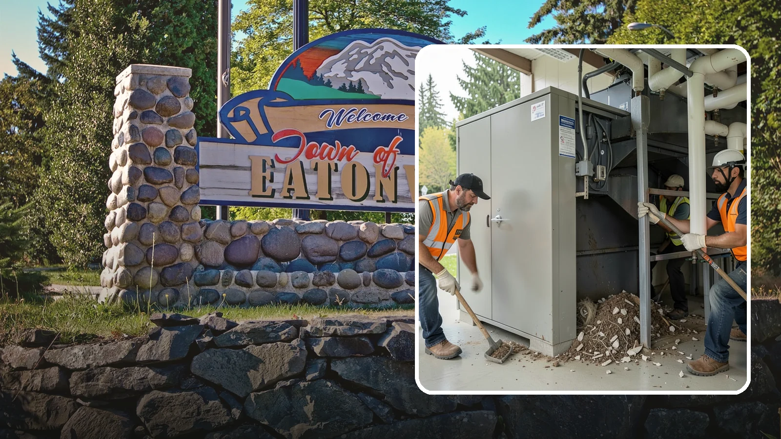 Utility Vault Cleaning in Eatonville, Pierce County, WA - Cleaning and debris removal from utility vaults to maintain safe access and equipment condition.