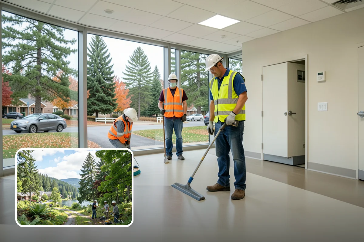 Utility Vault Cleaning in Lake Forest Park, King County, WA - Restores safe access to vault-housed equipment