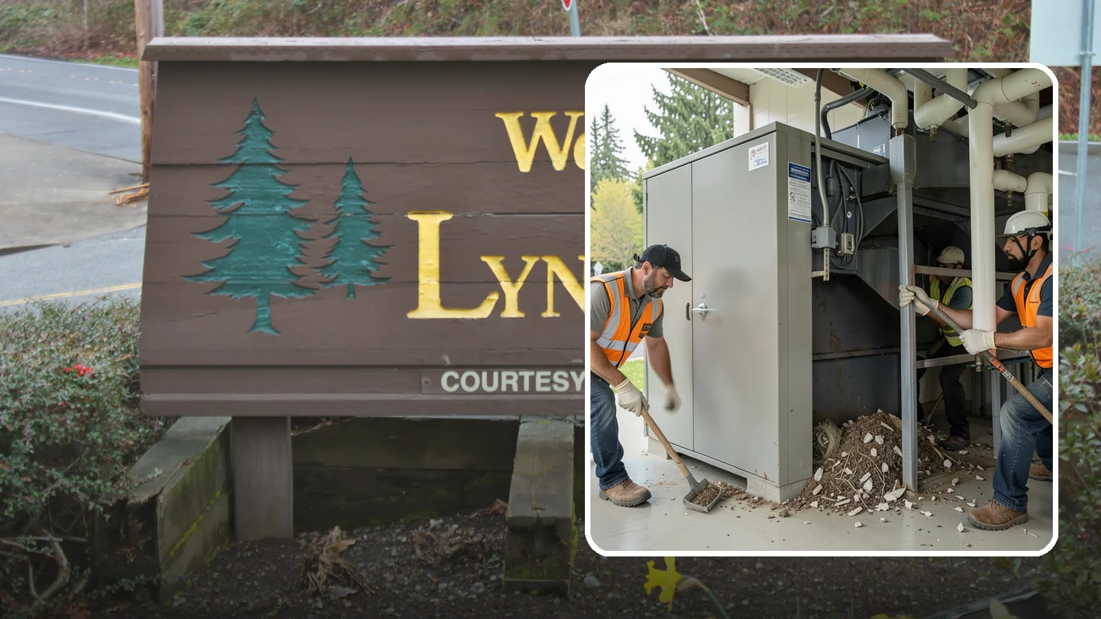 Utility Vault Cleaning in Lynnwood, Snohomish County, WA - Cleaning and debris removal from utility vaults to maintain safe access and equipment condition.