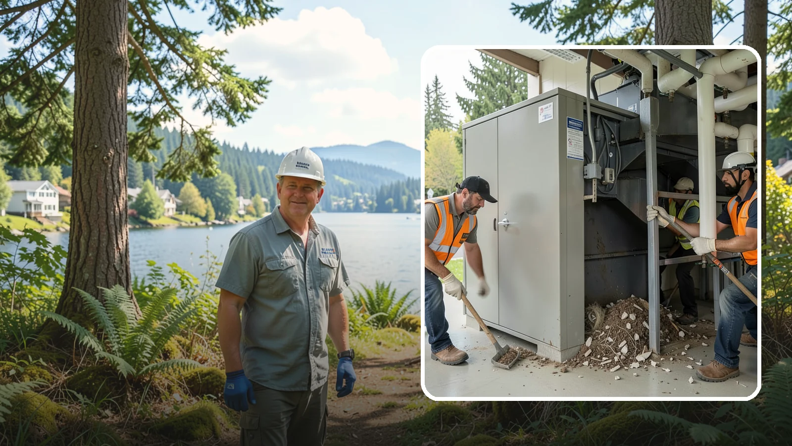 Utility Vault Cleaning in Milton, King County, WA - Cleaning and debris removal from utility vaults to maintain safe access and equipment condition.