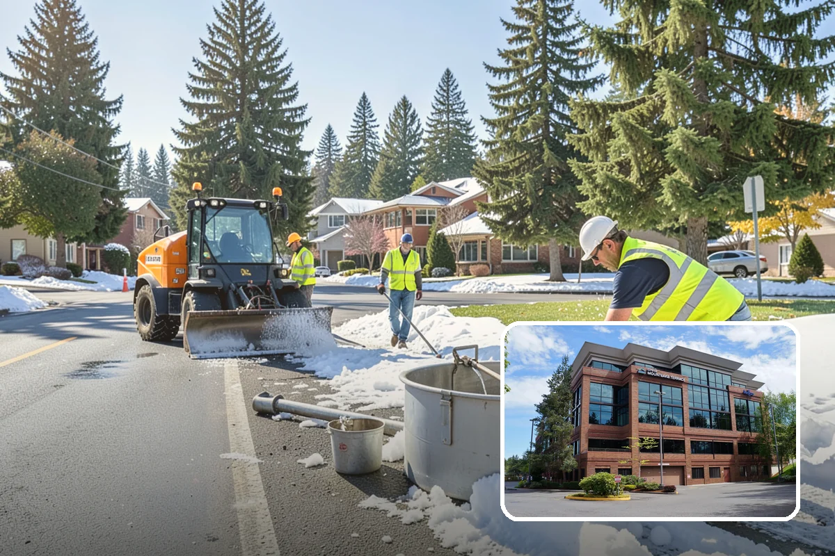 Utility Vault Cleaning in Mountlake Terrace, Snohomish County, WA - Restores safe access to vault-housed equipment