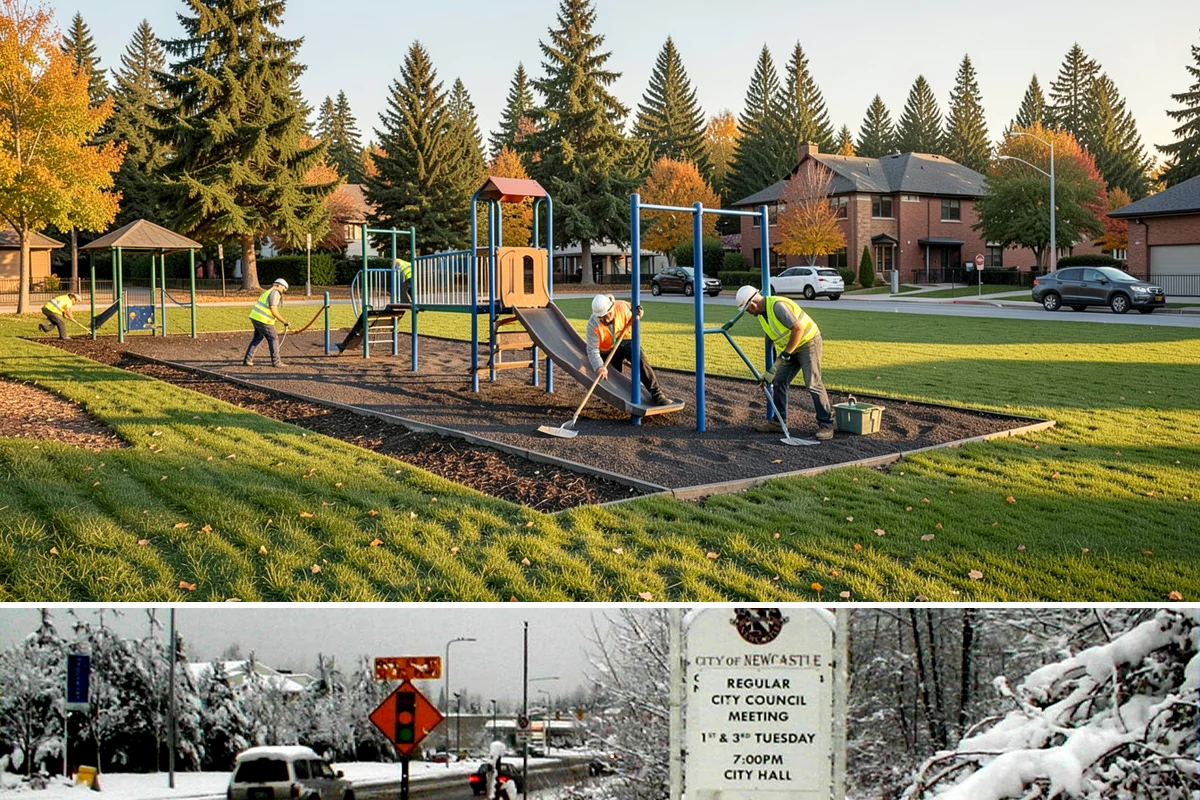Utility Vault Cleaning in Newcastle, King County, WA - Vault cleaning proceeds year-round but is often prioritized before the wet season to manage water intrusion.