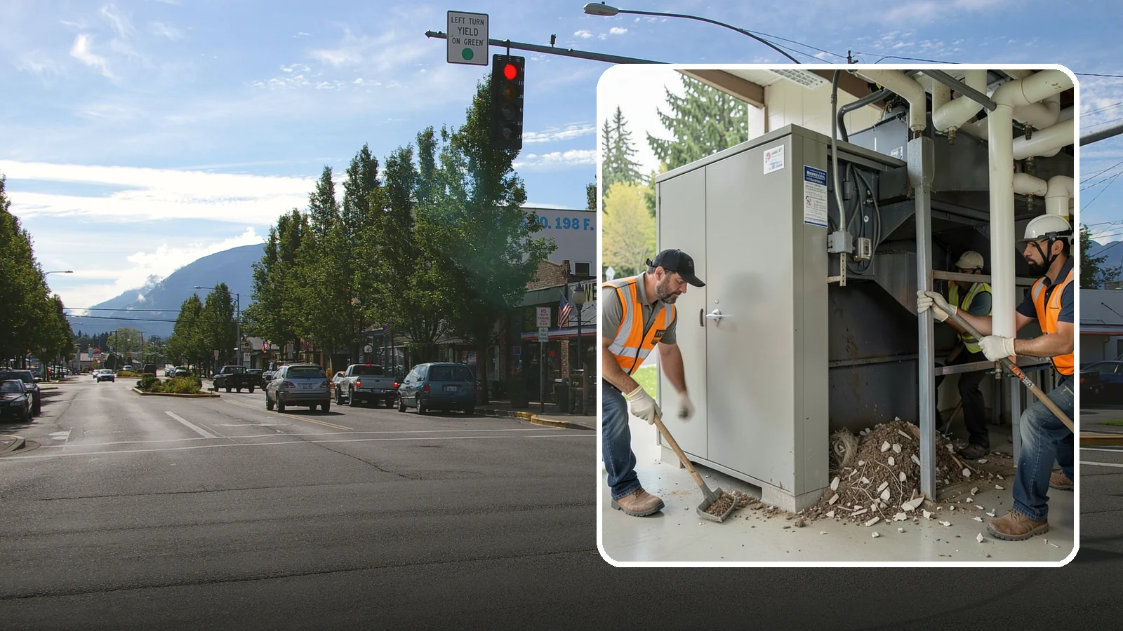 Utility Vault Cleaning in North Bend, King County, WA - Cleaning and debris removal from utility vaults to maintain safe access and equipment condition.