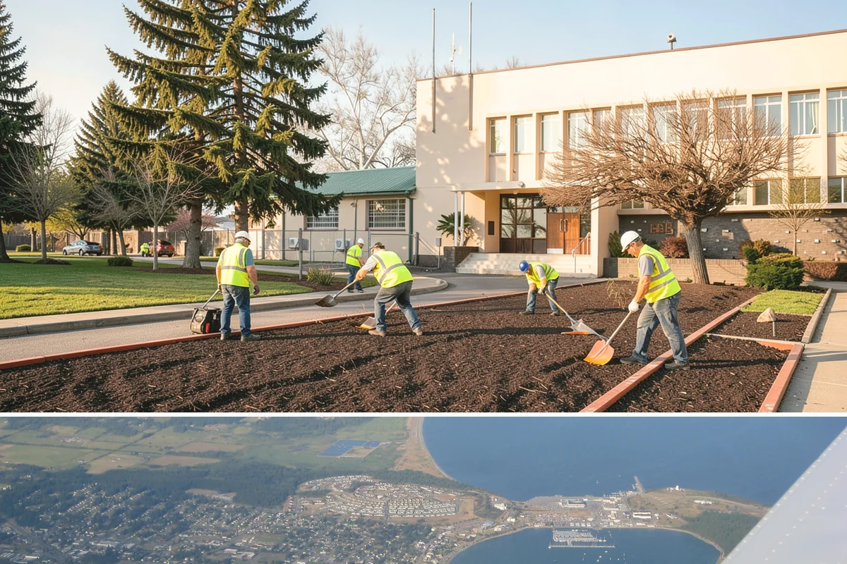 Utility Vault Cleaning in Oak Harbor, Island County, WA - Vault cleaning proceeds year-round but is often prioritized before the wet season to manage water intrusion.
