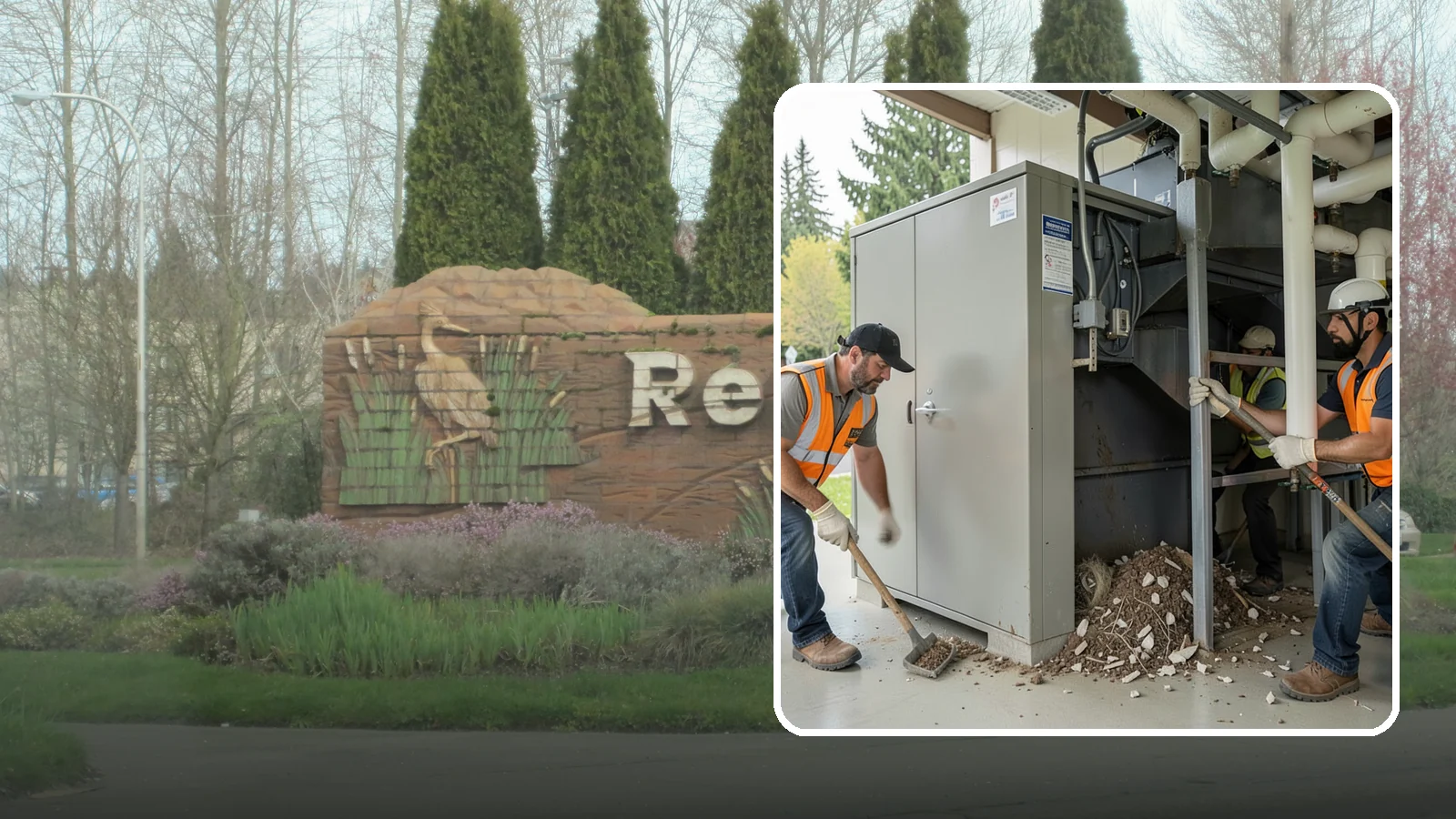 Utility Vault Cleaning in Renton, King County, WA - Cleaning and debris removal from utility vaults to maintain safe access and equipment condition.