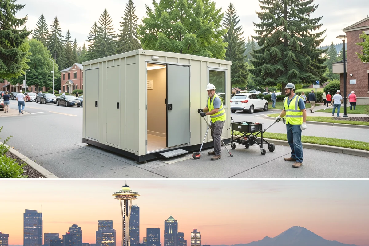 Utility Vault Cleaning in Seattle, King County, WA - Vault cleaning proceeds year-round but is often prioritized before the wet season to manage water intrusion.
