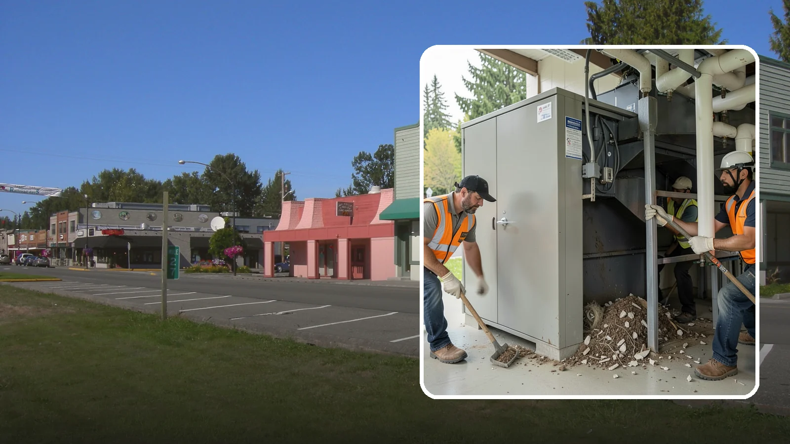Utility Vault Cleaning in Snoqualmie, King County, WA - Cleaning and debris removal from utility vaults to maintain safe access and equipment condition.