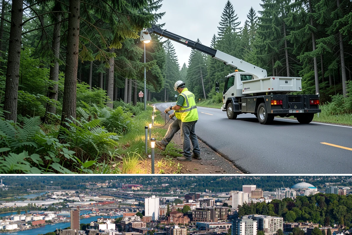 Utility Vault Cleaning in Tacoma, Pierce County, WA - Vault cleaning proceeds year-round but is often prioritized before the wet season to manage water intrusion.