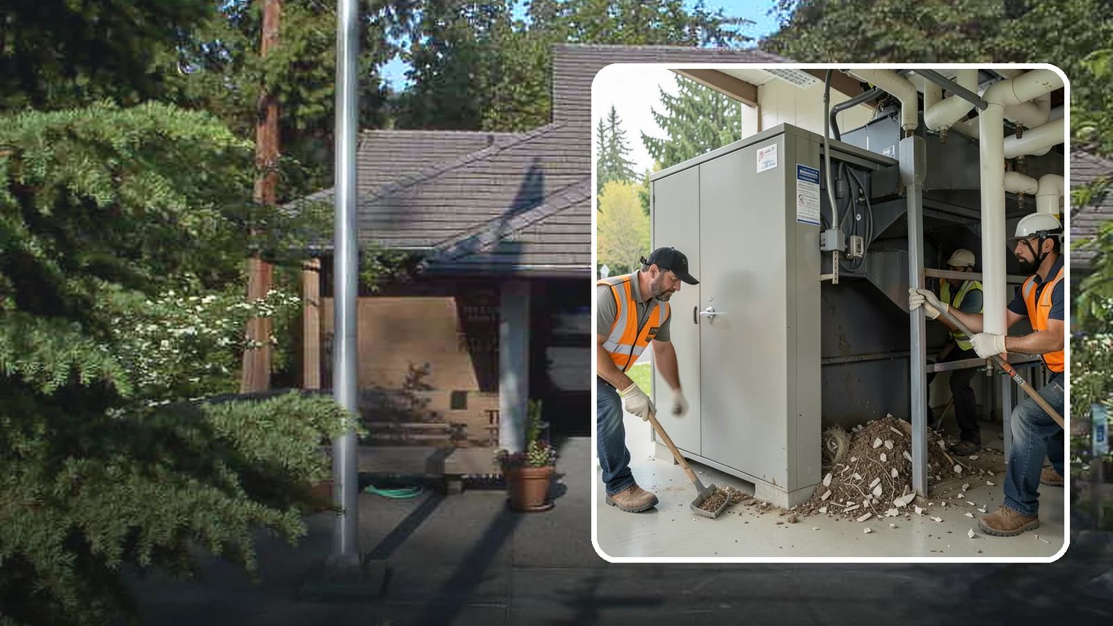 Utility Vault Cleaning in Yarrow Point, King County, WA - Cleaning and debris removal from utility vaults to maintain safe access and equipment condition.