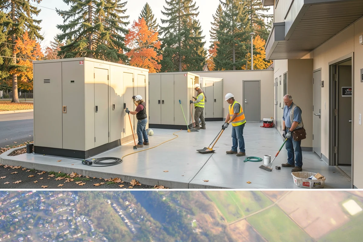 Utility Vegetation Management in Algona, King County, WA - Corridor clearing is concentrated in the growing season, with cycles timed to keep access open year-round.