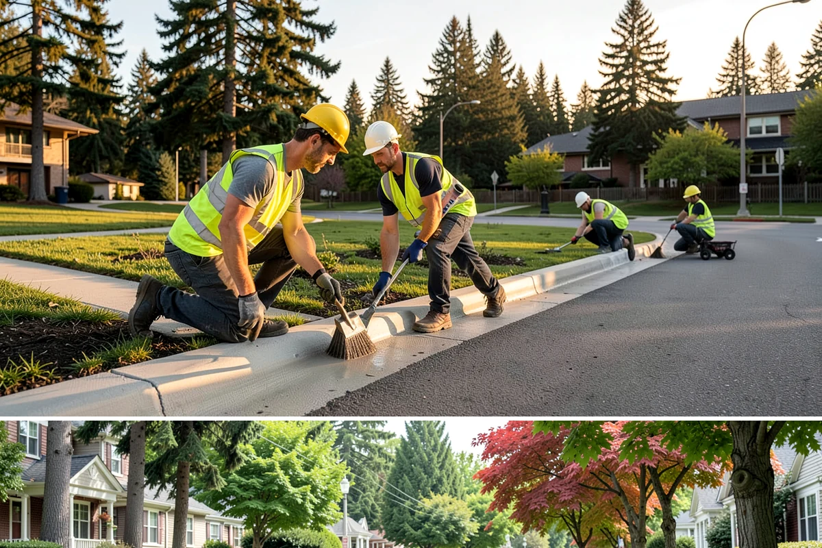 Utility Vegetation Management in Beaux Arts Village, King County, WA - Corridor clearing is concentrated in the growing season, with cycles timed to keep access open year-round.