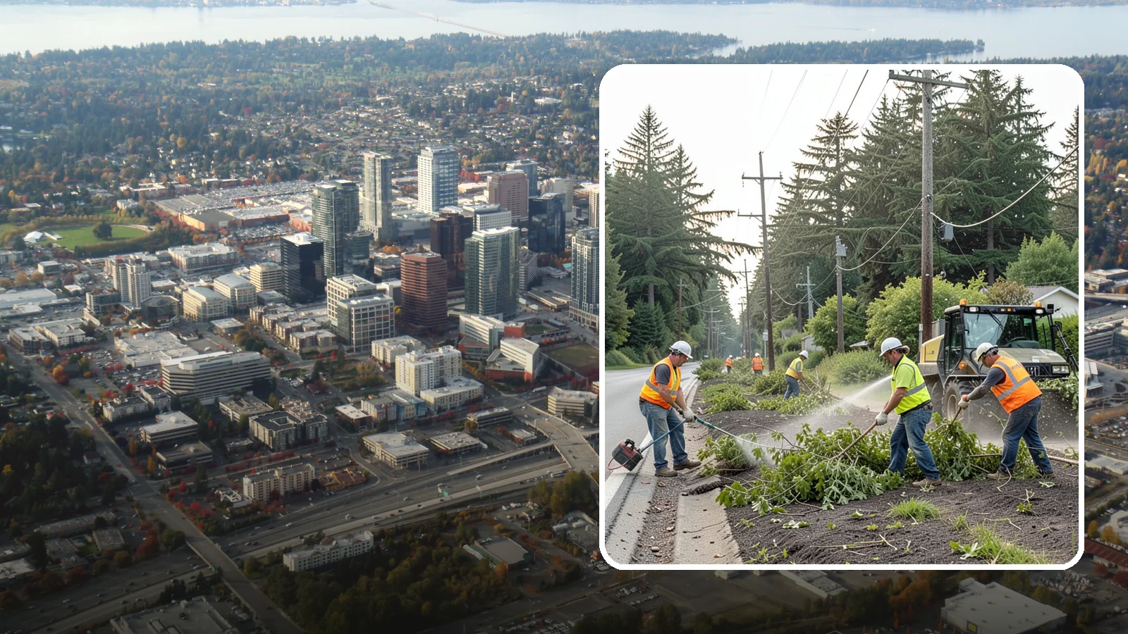 Utility Vegetation Management in Bellevue, King County, WA - Vegetation control along utility corridors and easements to protect access, infrastructure, and reliability.