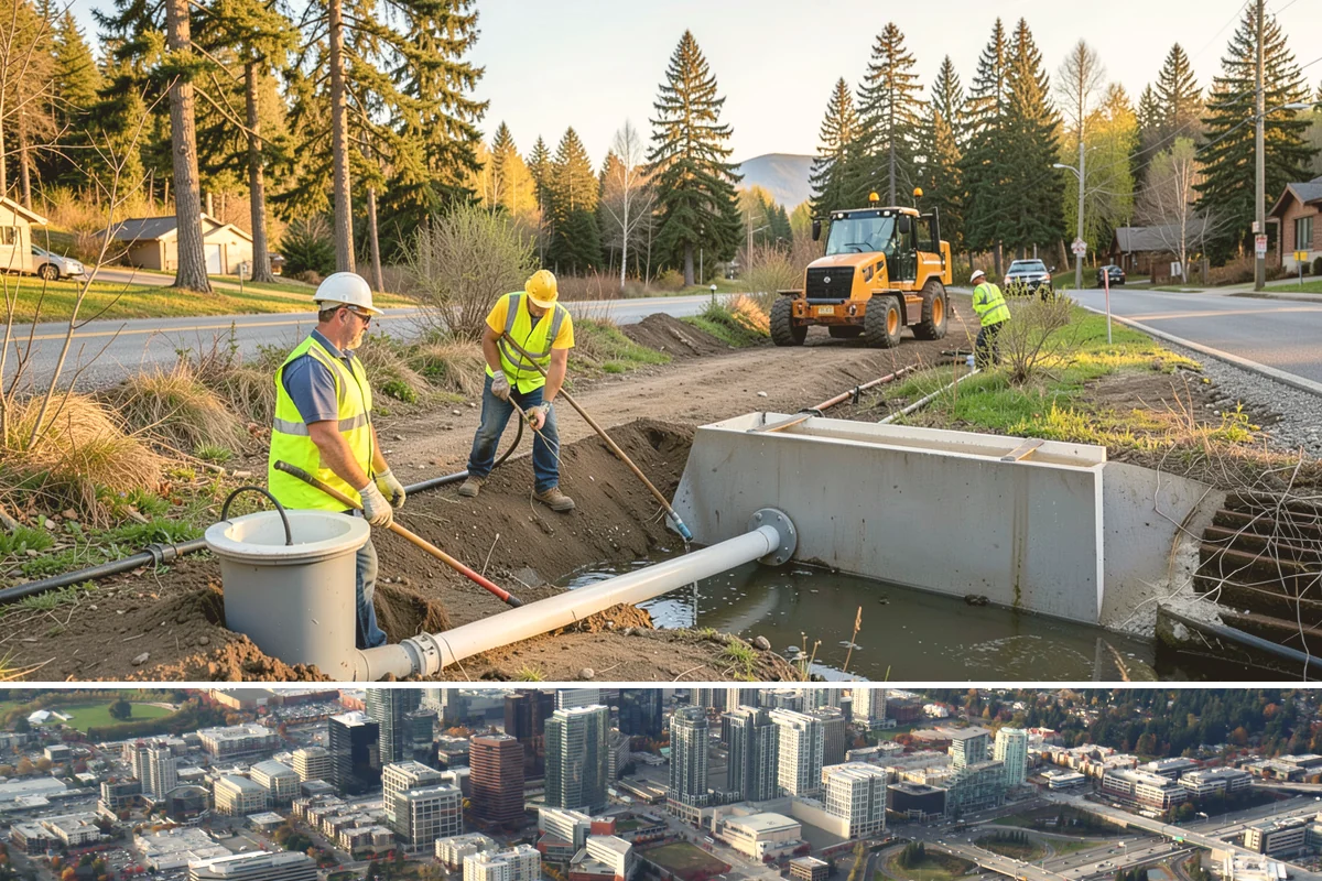 Utility Vegetation Management in Bellevue, King County, WA - Corridor clearing is concentrated in the growing season, with cycles timed to keep access open year-round.