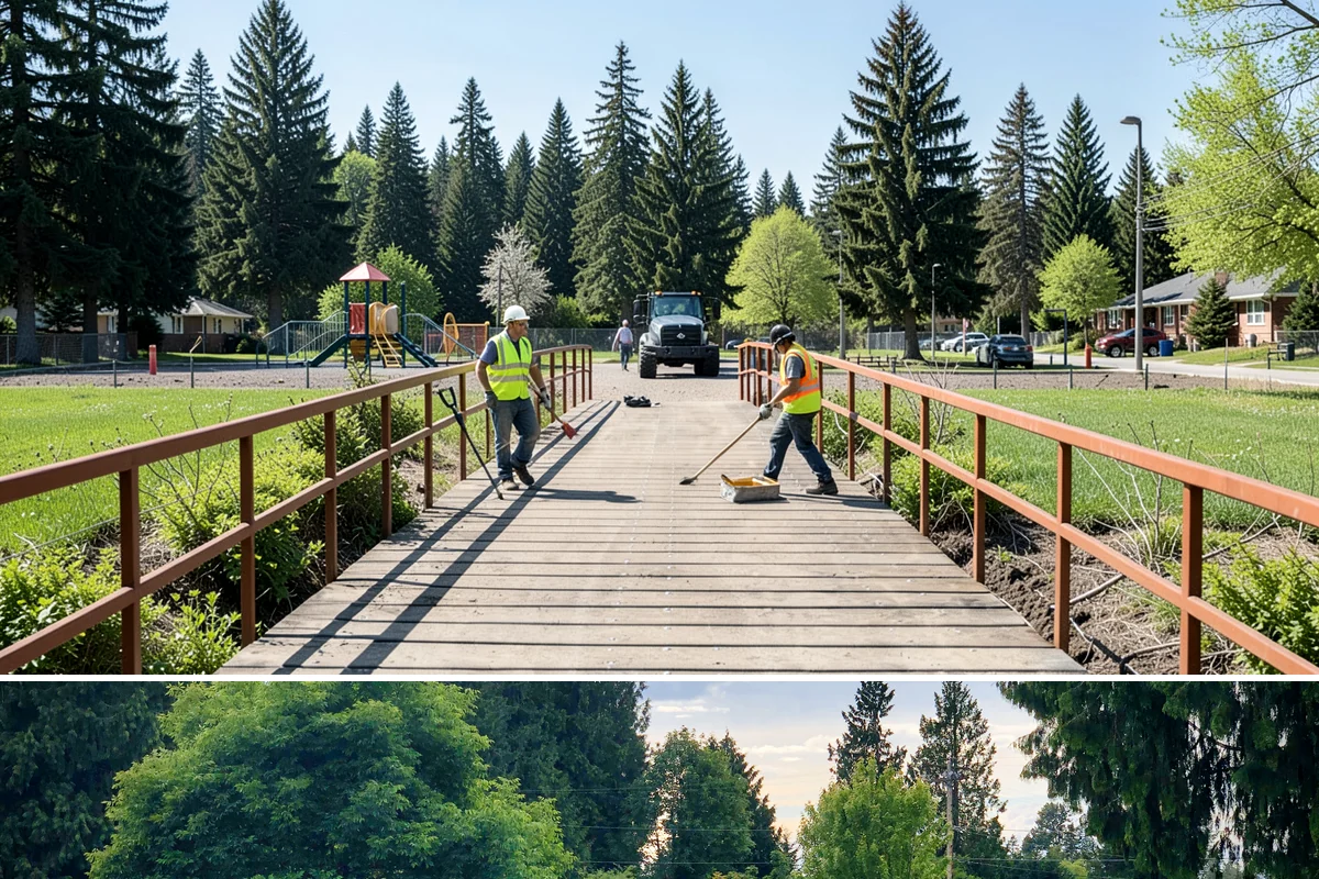 Utility Vegetation Management in Bonney Lake, Pierce County, WA - Corridor clearing is concentrated in the growing season, with cycles timed to keep access open year-round.