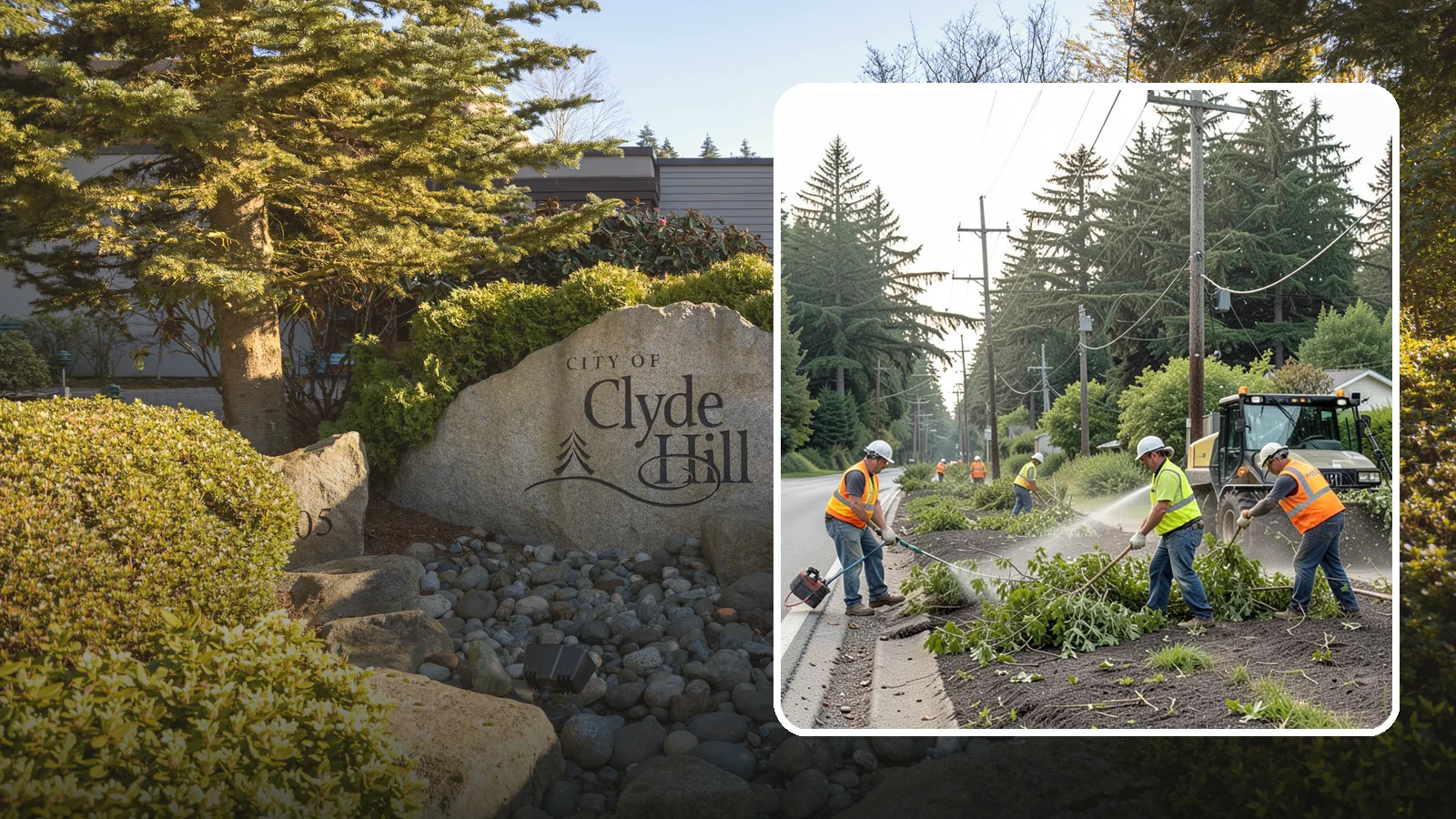 Utility Vegetation Management in Clyde Hill, King County, WA - Vegetation control along utility corridors and easements to protect access, infrastructure, and reliability.