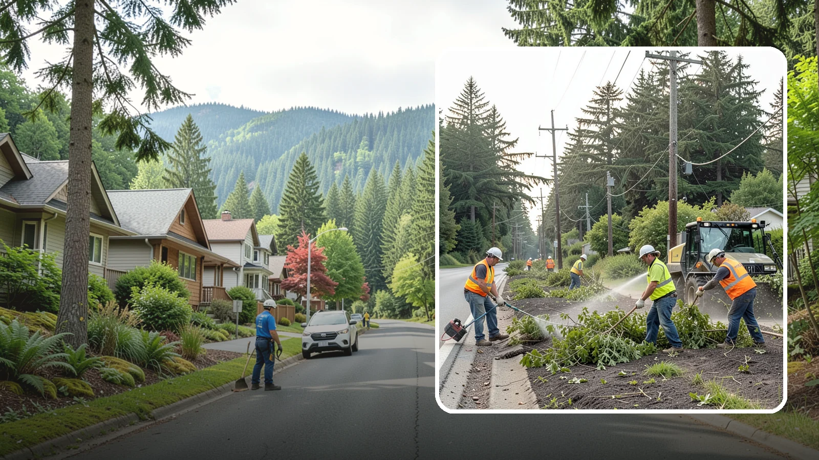 Utility Vegetation Management in Darrington, Snohomish County, WA - Vegetation control along utility corridors and easements to protect access, infrastructure, and reliability.