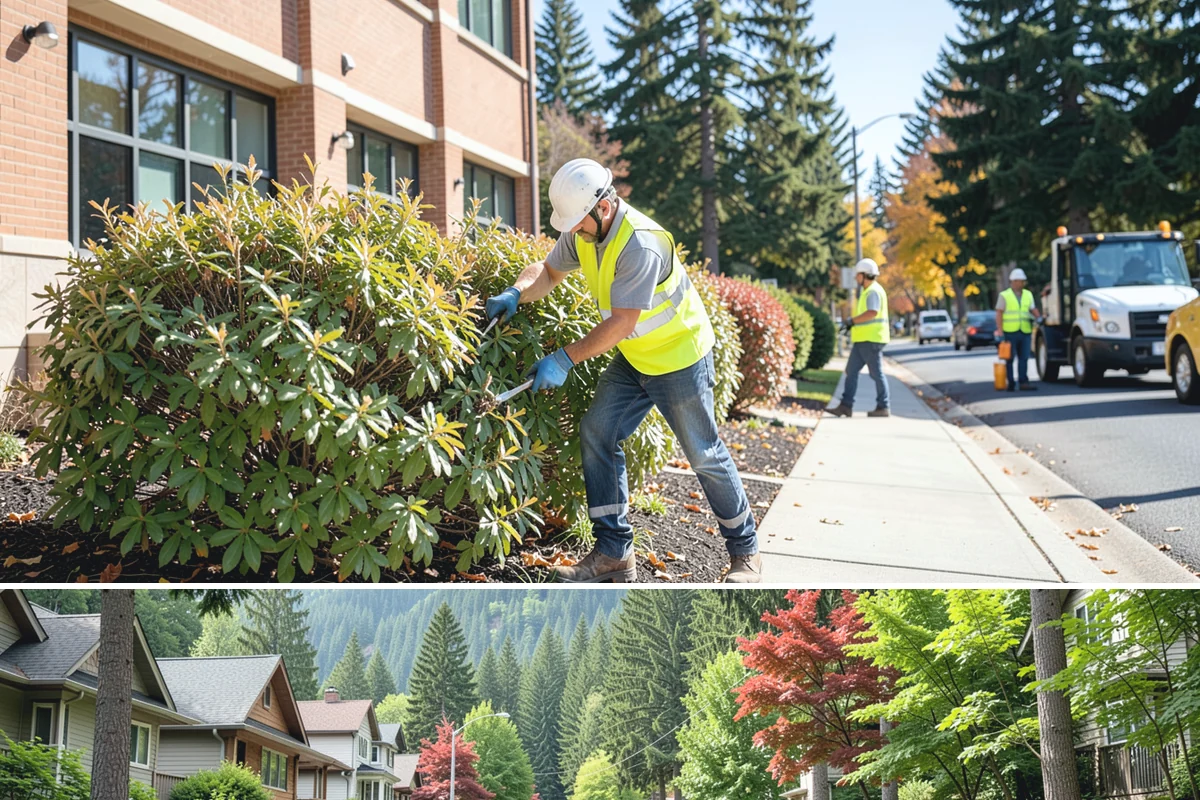 Utility Vegetation Management in Darrington, Snohomish County, WA - Corridor clearing is concentrated in the growing season, with cycles timed to keep access open year-round.