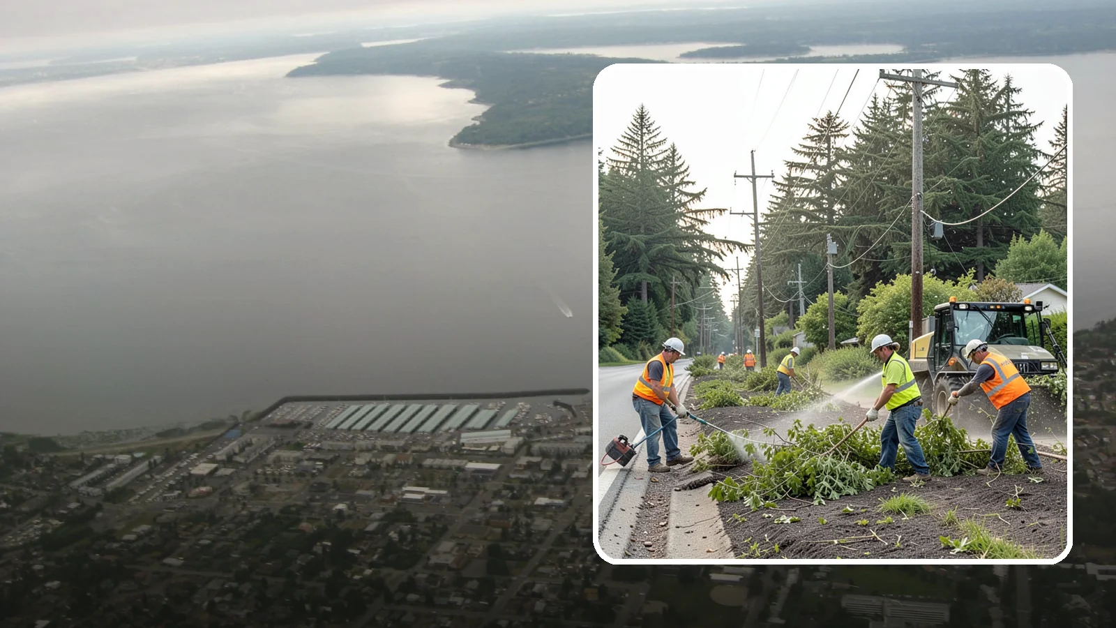 Utility Vegetation Management in Des Moines, King County, WA - Vegetation control along utility corridors and easements to protect access, infrastructure, and reliability.
