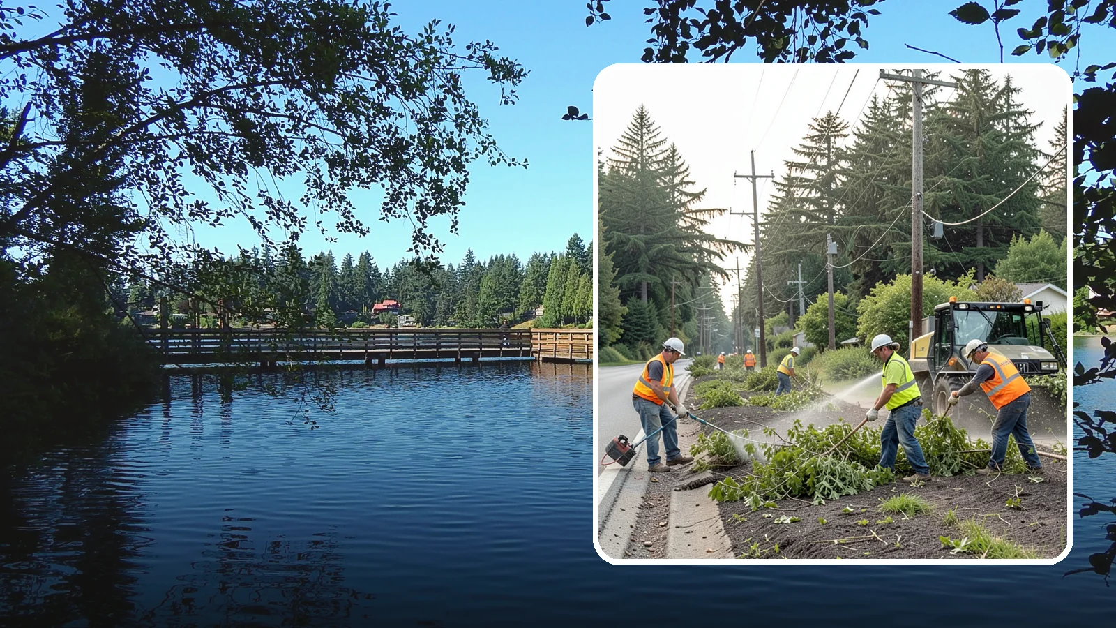 Utility Vegetation Management in Federal Way, King County, WA - Vegetation control along utility corridors and easements to protect access, infrastructure, and reliability.