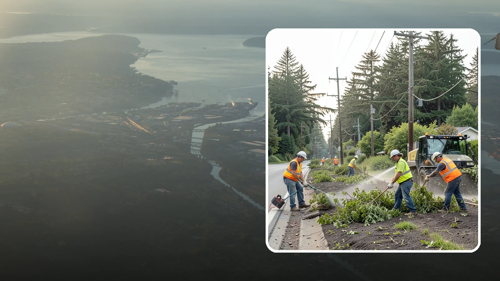 Utility Vegetation Management in Fife, Pierce County, WA - Vegetation control along utility corridors and easements to protect access, infrastructure, and reliability.