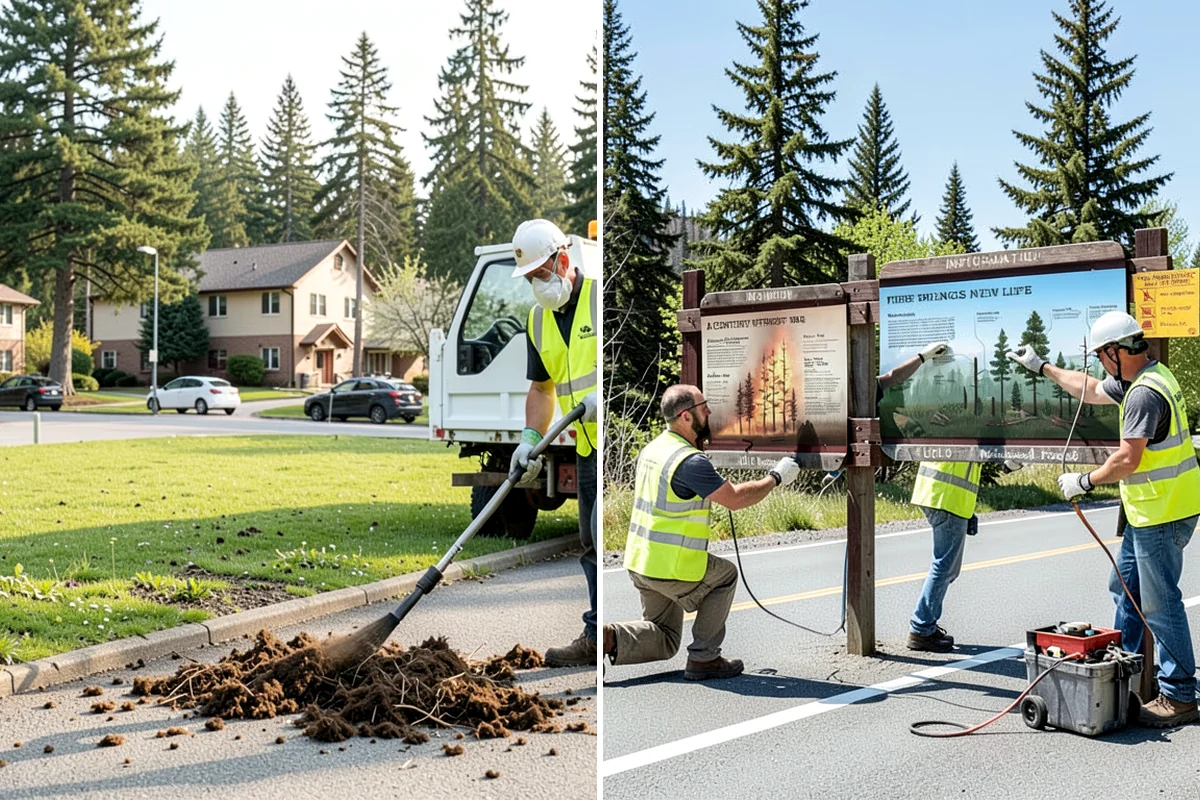 Utility Vegetation Management in Gig Harbor, Pierce County, WA - Confirm corridor limits, clearance specs, and buffers with the utility