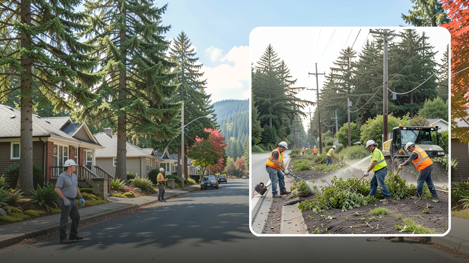 Utility Vegetation Management in Hunts Point, King County, WA - Vegetation control along utility corridors and easements to protect access, infrastructure, and reliability.