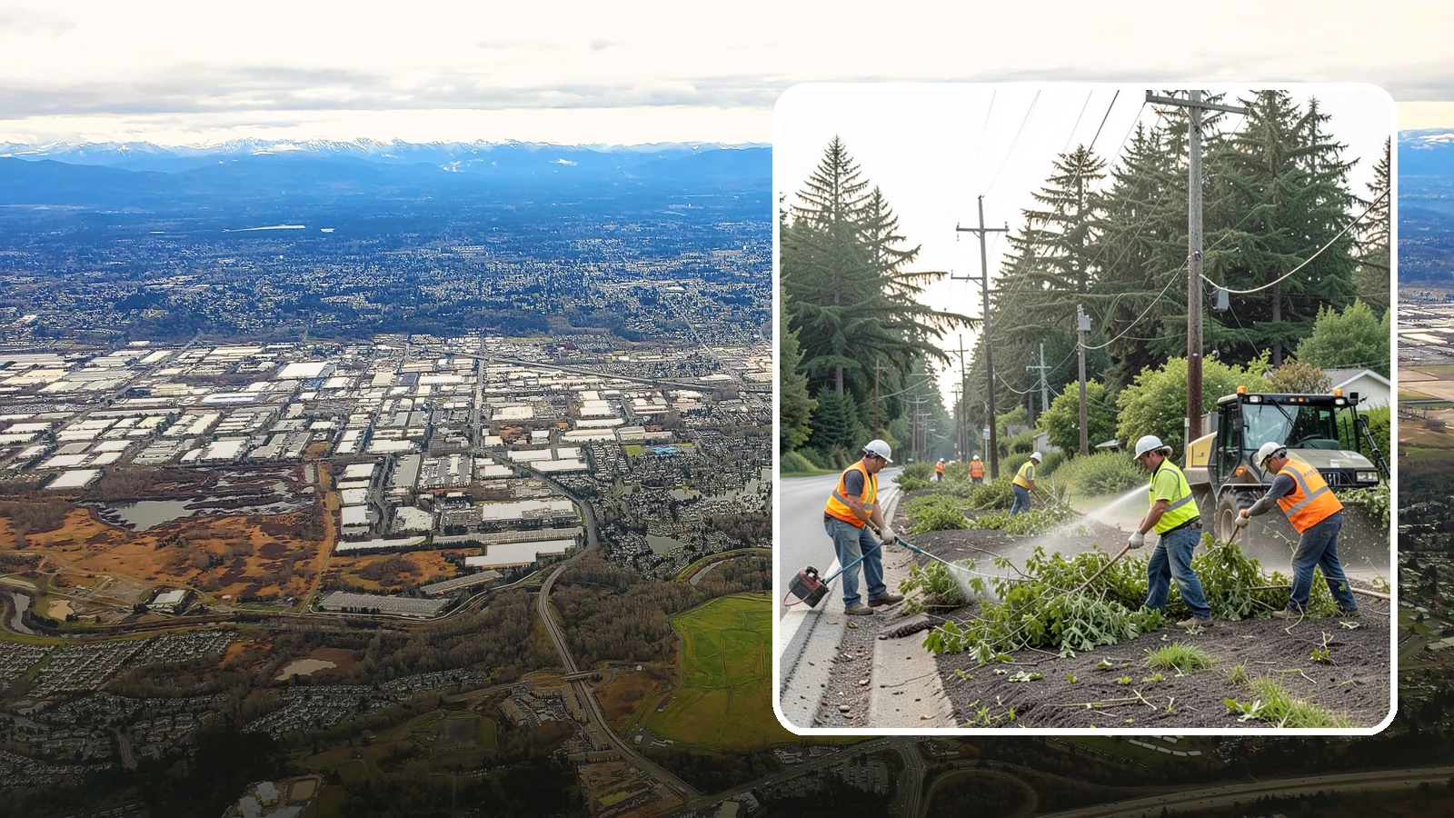 Utility Vegetation Management in Kent, King County, WA - Vegetation control along utility corridors and easements to protect access, infrastructure, and reliability.
