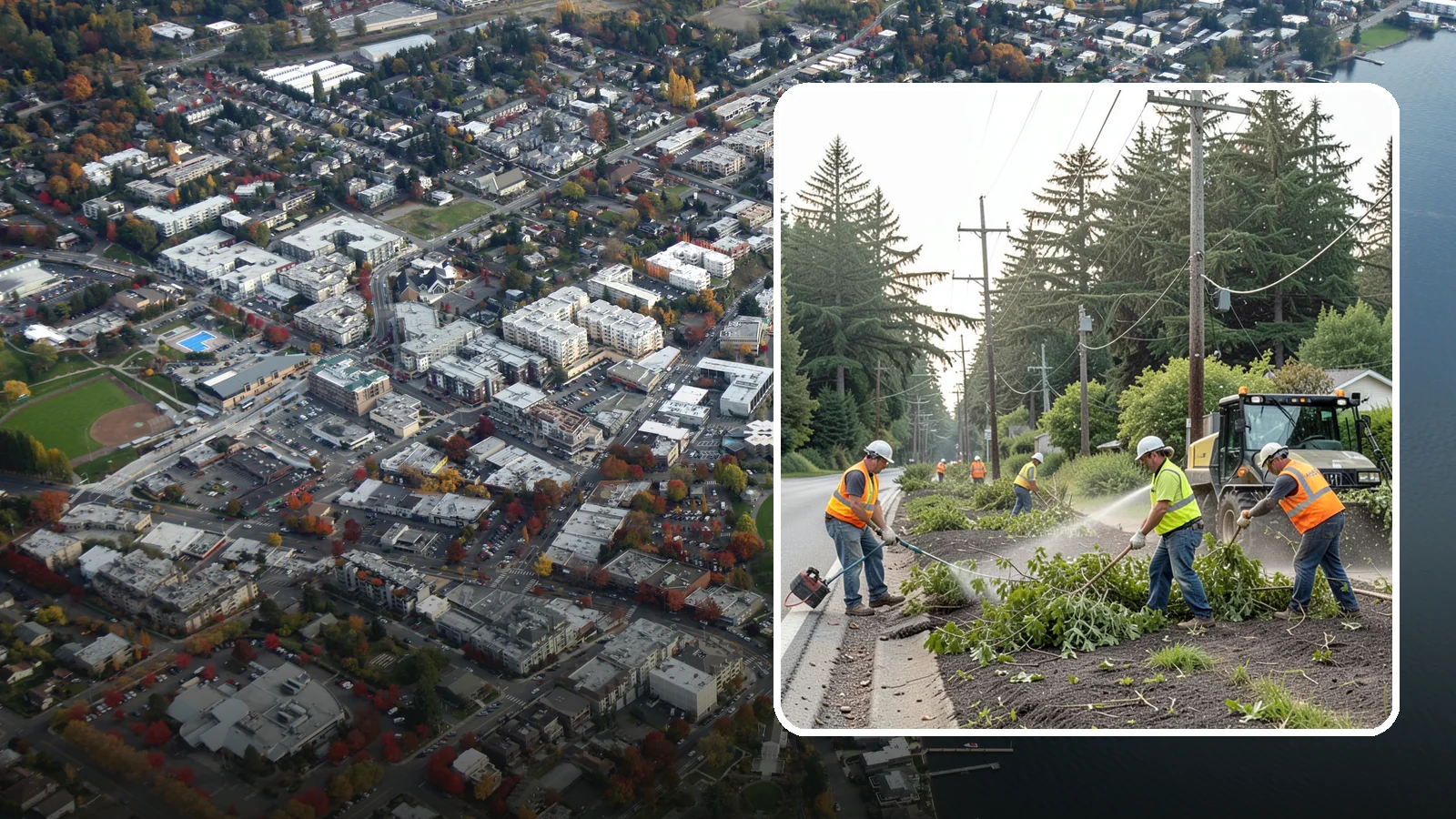 Utility Vegetation Management in Kirkland, King County, WA - Vegetation control along utility corridors and easements to protect access, infrastructure, and reliability.