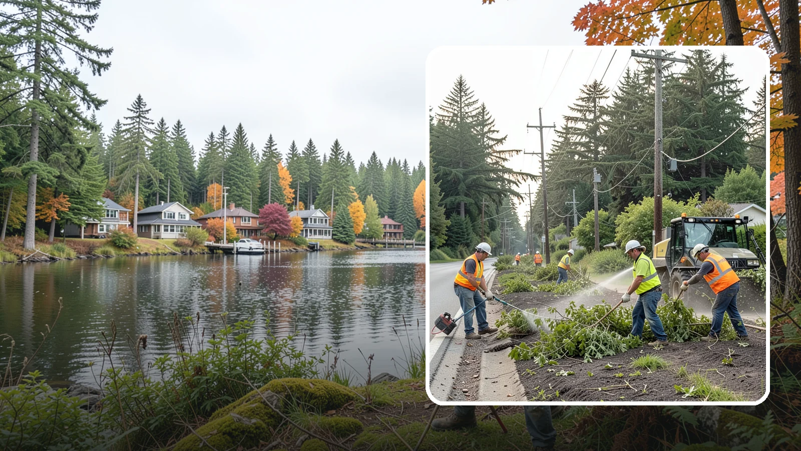 Utility Vegetation Management in La Conner, Skagit County, WA - Vegetation control along utility corridors and easements to protect access, infrastructure, and reliability.