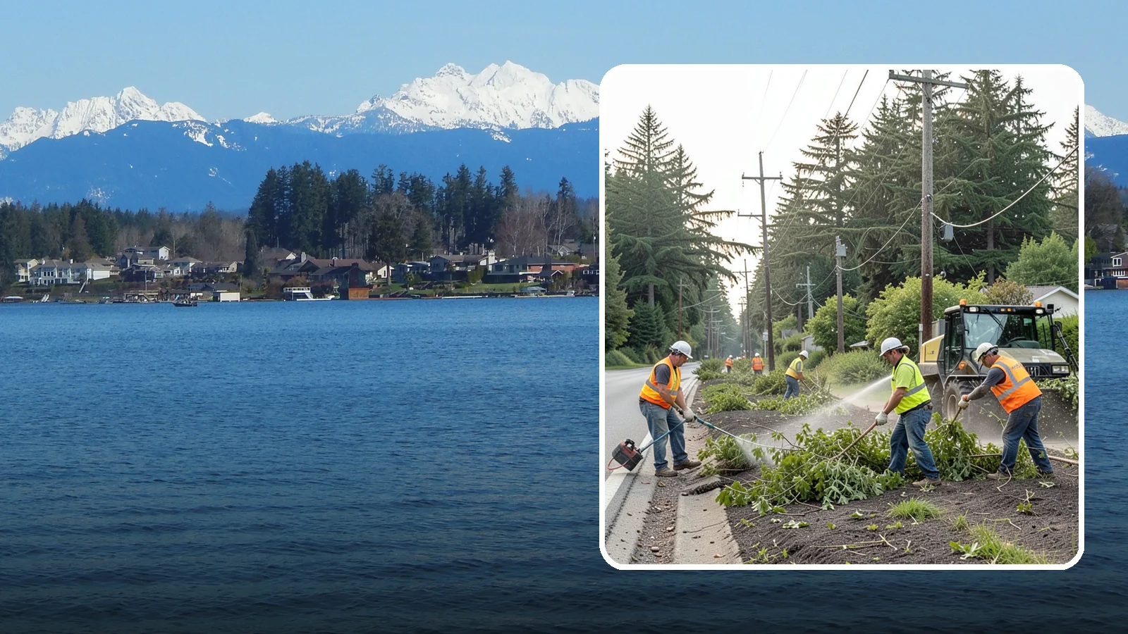 Utility Vegetation Management in Lake Stevens, Snohomish County, WA - Vegetation control along utility corridors and easements to protect access, infrastructure, and reliability.