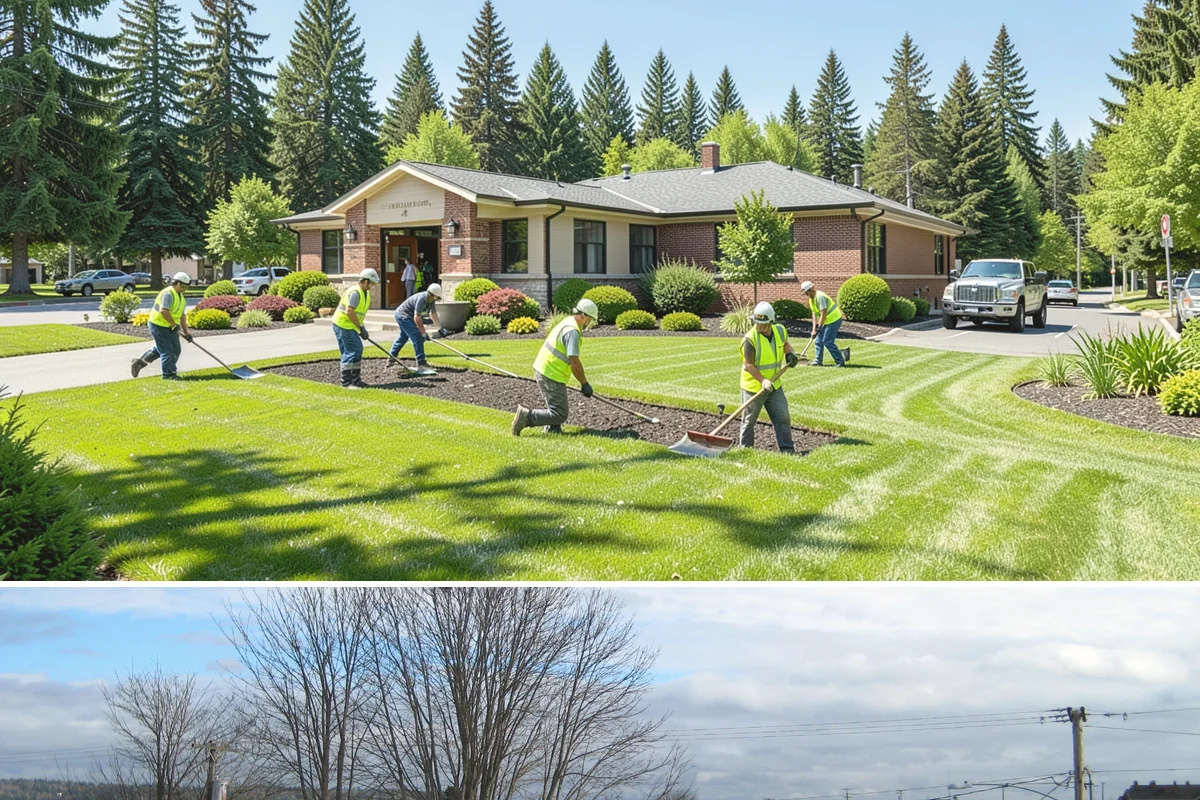 Utility Vegetation Management in Langley, Island County, WA - Corridor clearing is concentrated in the growing season, with cycles timed to keep access open year-round.