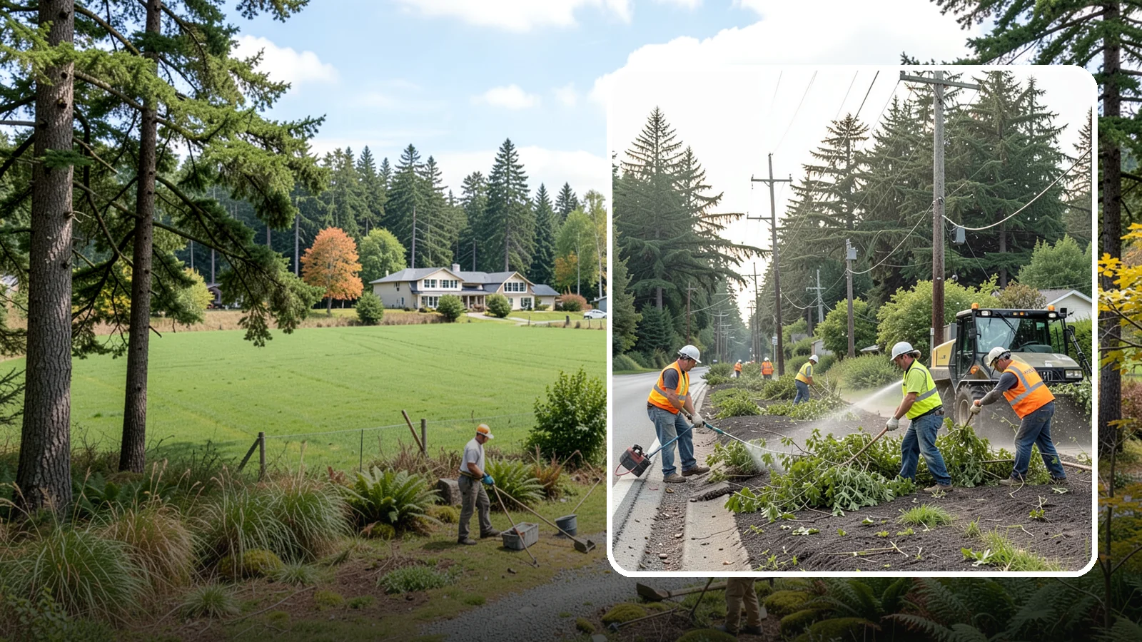 Utility Vegetation Management in Lyman, Skagit County, WA - Vegetation control along utility corridors and easements to protect access, infrastructure, and reliability.
