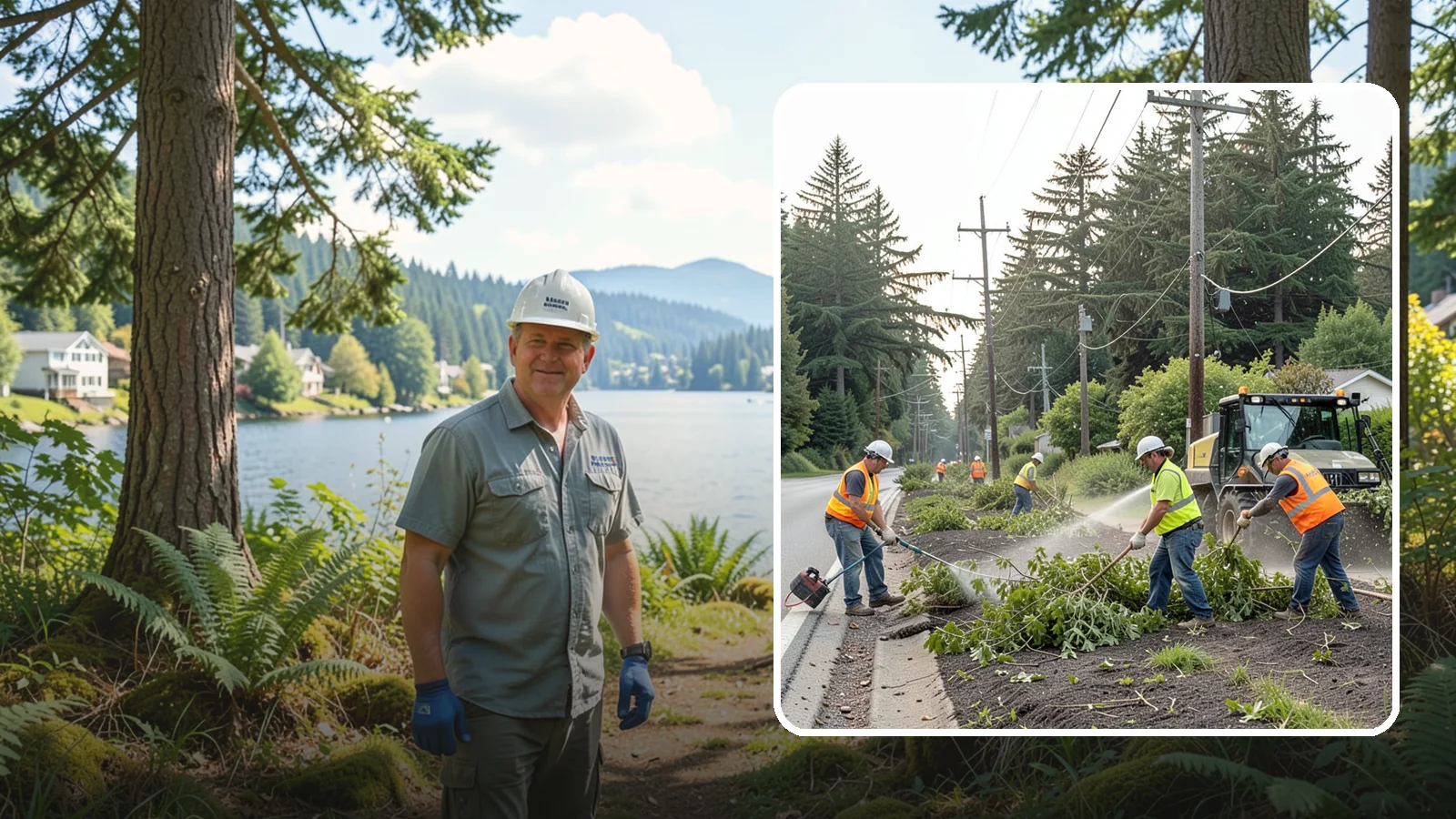 Utility Vegetation Management in Milton, King County, WA - Vegetation control along utility corridors and easements to protect access, infrastructure, and reliability.