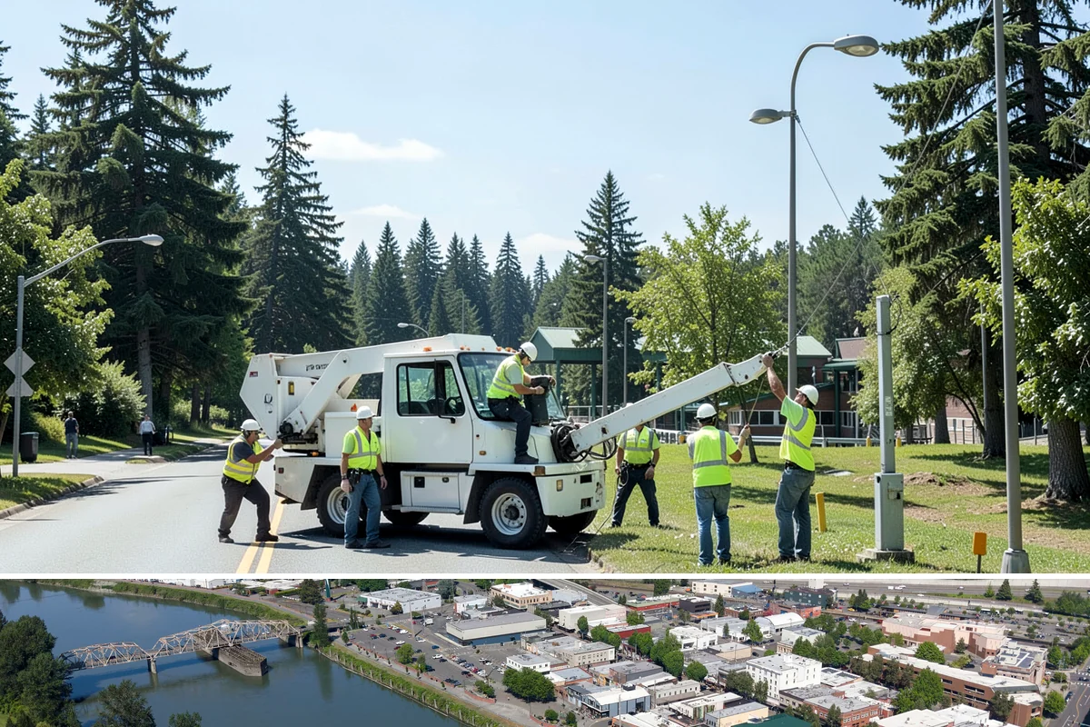 Utility Vegetation Management in Mount Vernon, Skagit County, WA - Corridor clearing is concentrated in the growing season, with cycles timed to keep access open year-round.