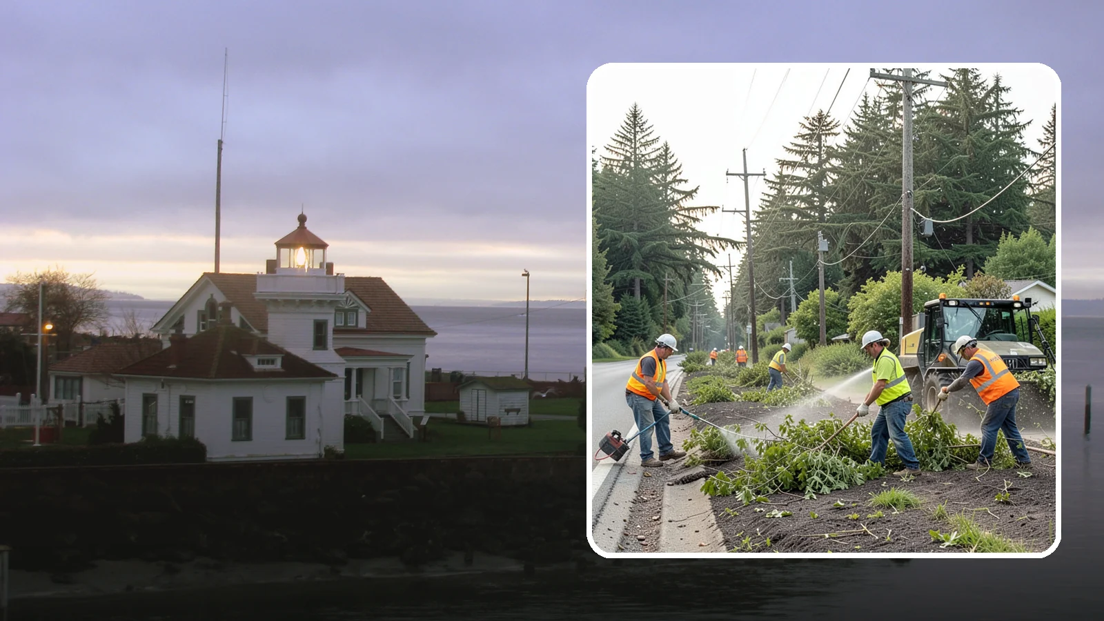 Utility Vegetation Management in Mukilteo, Snohomish County, WA - Vegetation control along utility corridors and easements to protect access, infrastructure, and reliability.