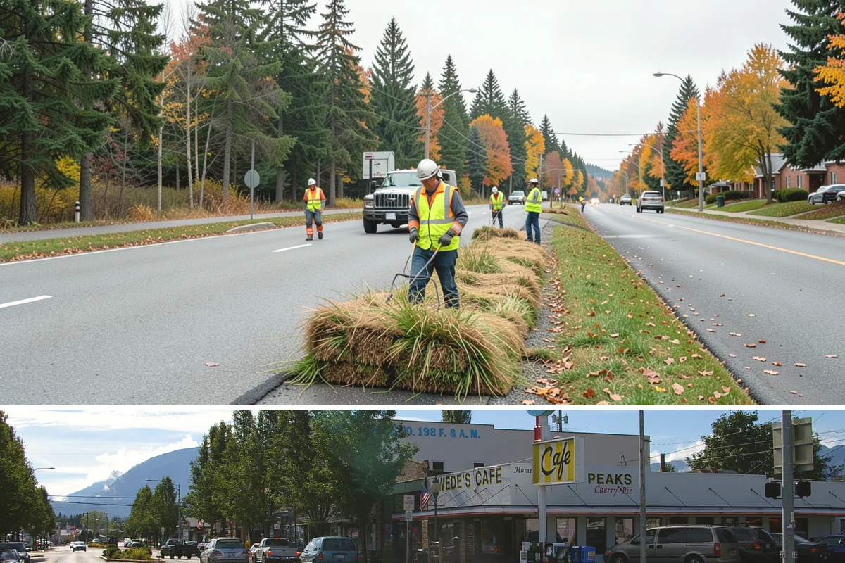Utility Vegetation Management in North Bend, King County, WA - Corridor clearing is concentrated in the growing season, with cycles timed to keep access open year-round.