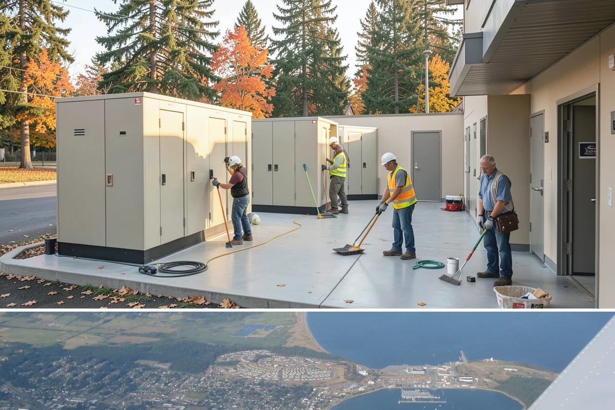 Utility Vegetation Management in Oak Harbor, Island County, WA - Corridor clearing is concentrated in the growing season, with cycles timed to keep access open year-round.