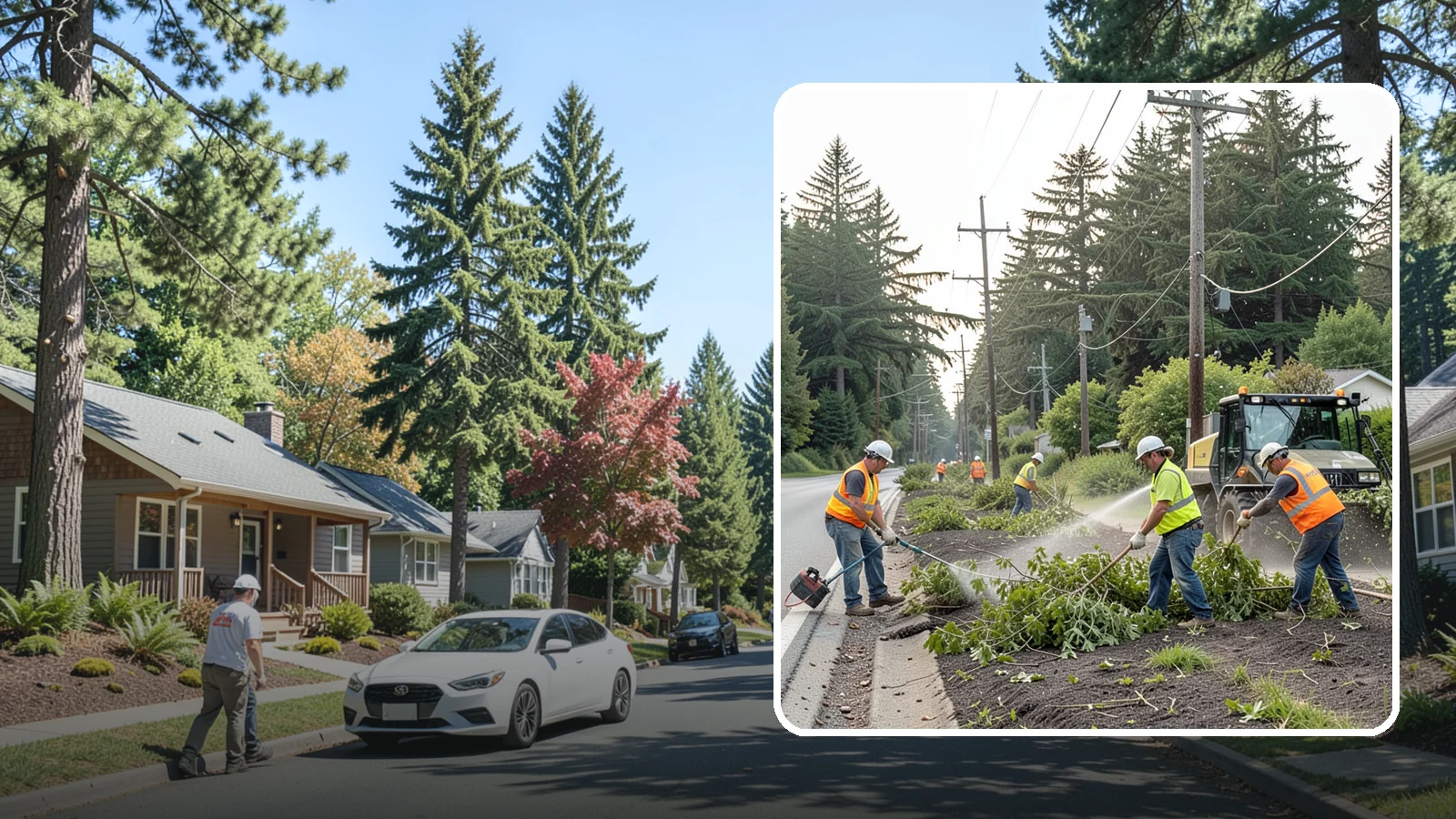 Utility Vegetation Management in Orting, Pierce County, WA - Vegetation control along utility corridors and easements to protect access, infrastructure, and reliability.