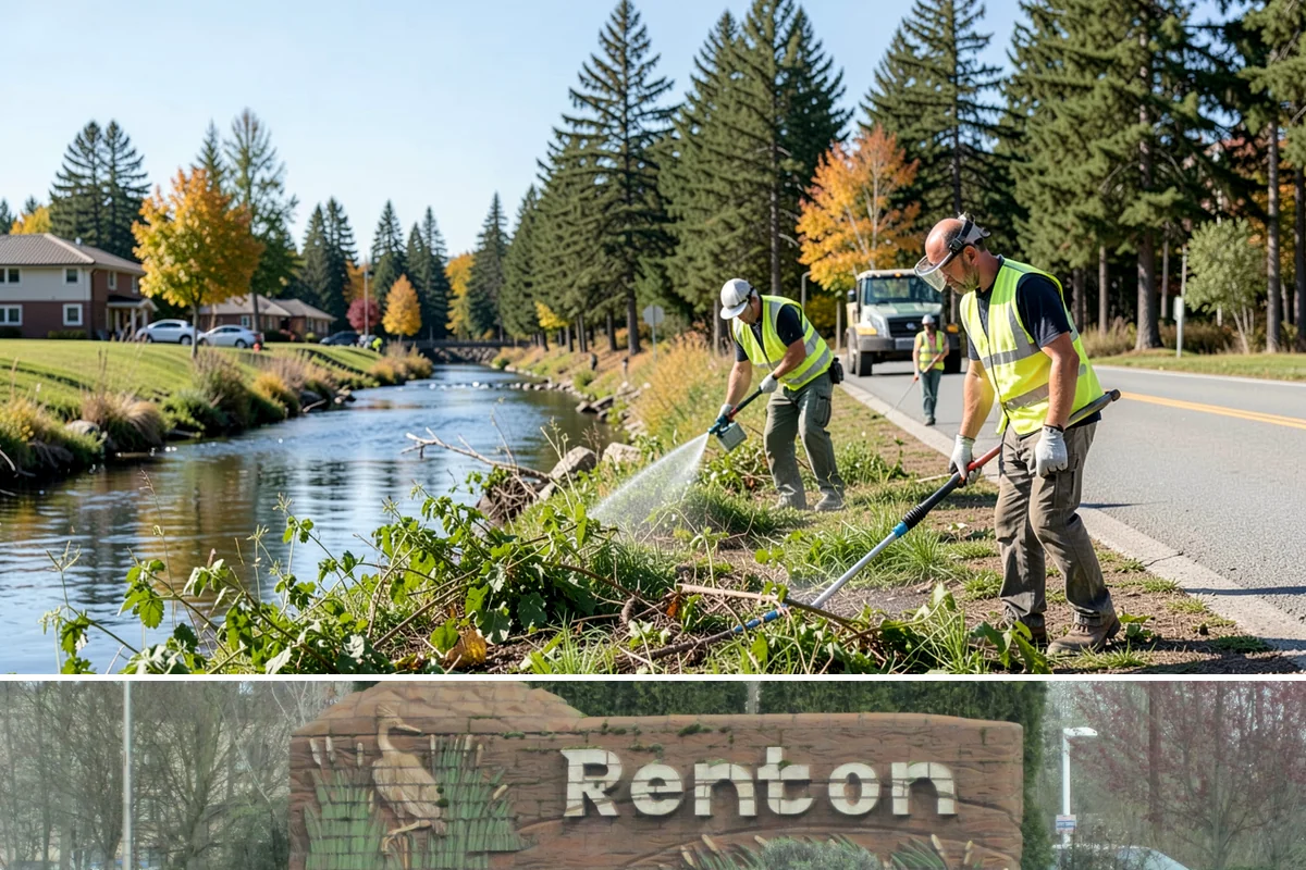 Utility Vegetation Management in Renton, King County, WA - Corridor clearing is concentrated in the growing season, with cycles timed to keep access open year-round.