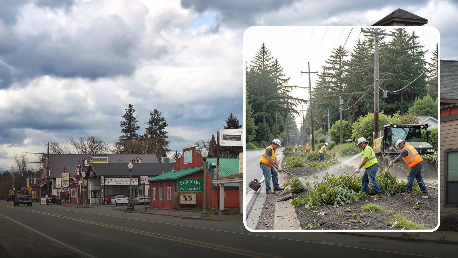 Utility Vegetation Management in Roy, Pierce County, WA - Vegetation control along utility corridors and easements to protect access, infrastructure, and reliability.