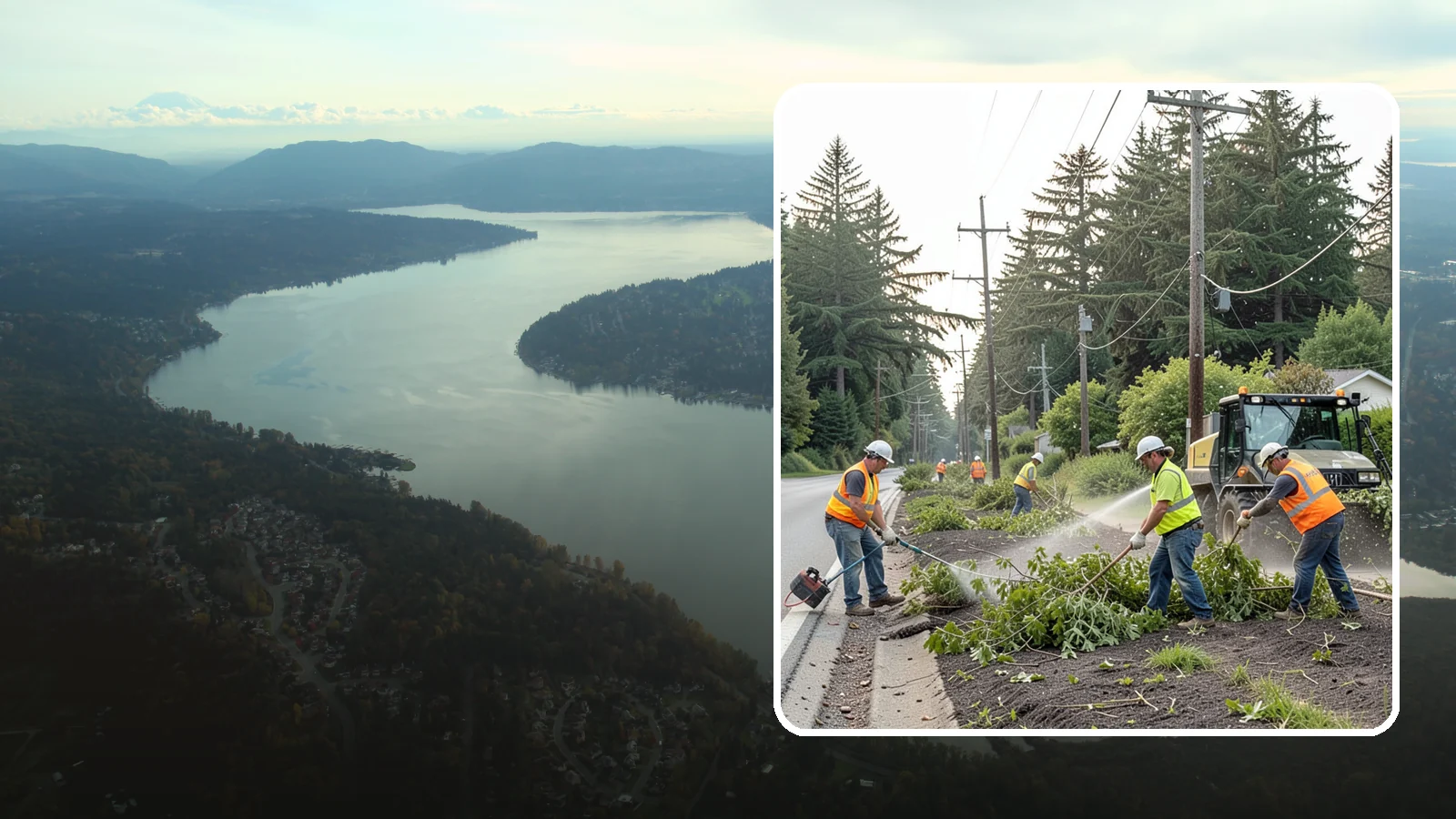 Utility Vegetation Management in Sammamish, King County, WA - Vegetation control along utility corridors and easements to protect access, infrastructure, and reliability.